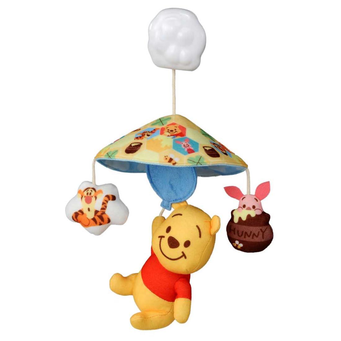 タカラトミー(TAKARA TOMY) ベビーカー取り付け ディズニー Dear Little Handsふんわりミニメリー くまのプーさん画像