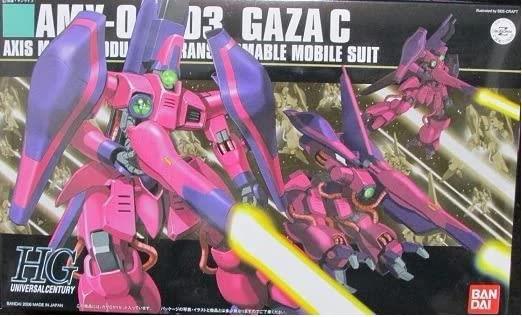 HGUC 機動戦士Zガンダム AMX-003 ガザC 一般機 1/144スケール 色分け済みプラモデル画像