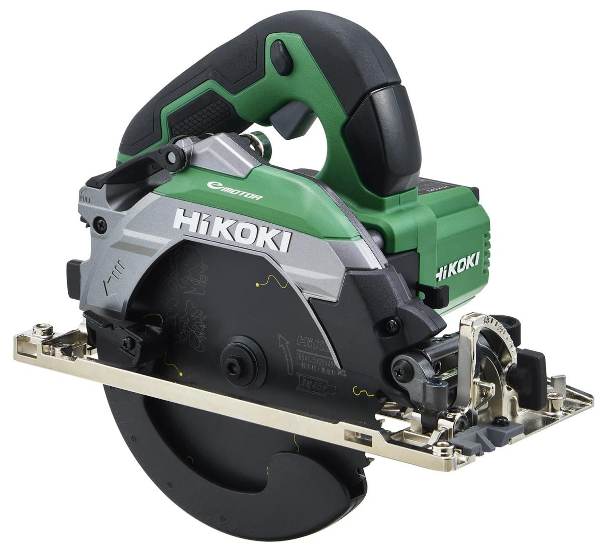 HiKOKI(ハイコーキ) AC100V 深切り電子丸のこ C6MEY2 のこ刃径165mm アグレッシブグリーン 高剛性・高精度化 新平行度微調整機構 集じん性能向上 チップソー黒鯱付き C6MEY2｜梵たん　店