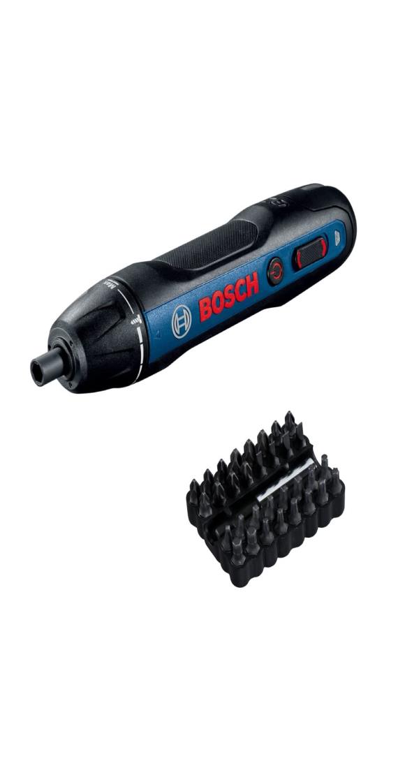 Bosch Professional(ボッシュ) 3.6Vコードレスドライバー (ドライバービット32本・延長ビットホルダー・キャリングケース・充電コード付き) BOSCHGO-N 青 17,258円