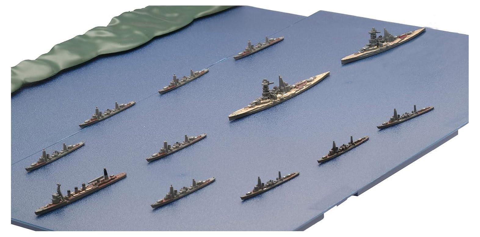 楽天市場】1/3000 集める軍艦シリーズ ガダルカナル島砲撃挺身隊