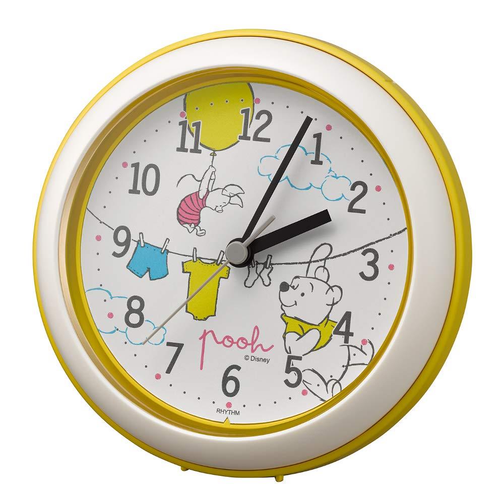 楽天市場】リズム(RHYTHM) 掛け時計 白 Φ33x5cm ディズニー くまのプー