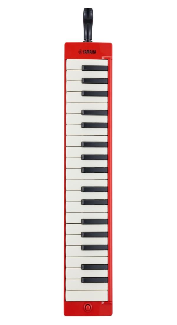 ヤマハ YAMAHA 大人のピアニカ 37鍵 レッドP-37ERD2 演奏用パイプ(ロング、ショート) ショルダーストラップ ソフトケース付き