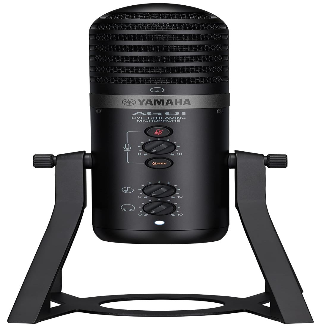 ヤマハ YAMAHA ライブストリーミングマイクロフォン マイク一体型 USBマイク ブラック AG01 B 24,559円