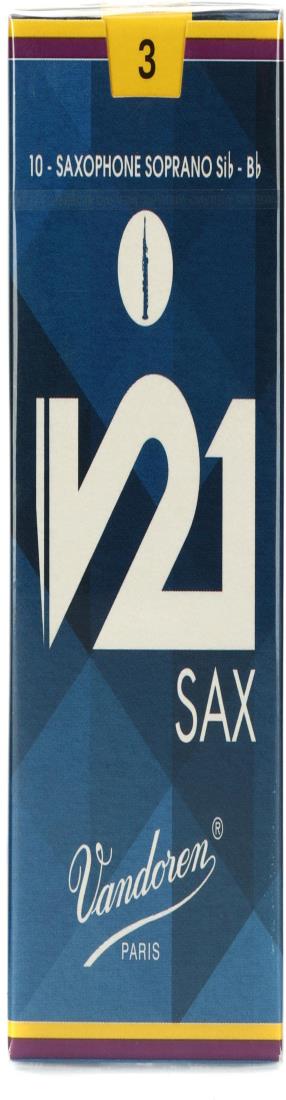 バンドーレン Vandoren ソプラノサクソフォンリード V21硬さ : 3 (10枚入り) 4,837円