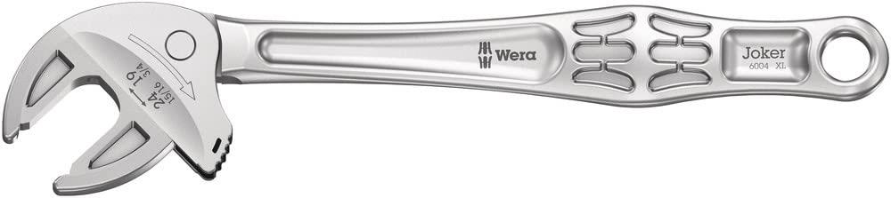 WERA ヴェラ モンキーレンチ ラチェット式クイックスパナ 口幅19－24mm 全長256mm 020104