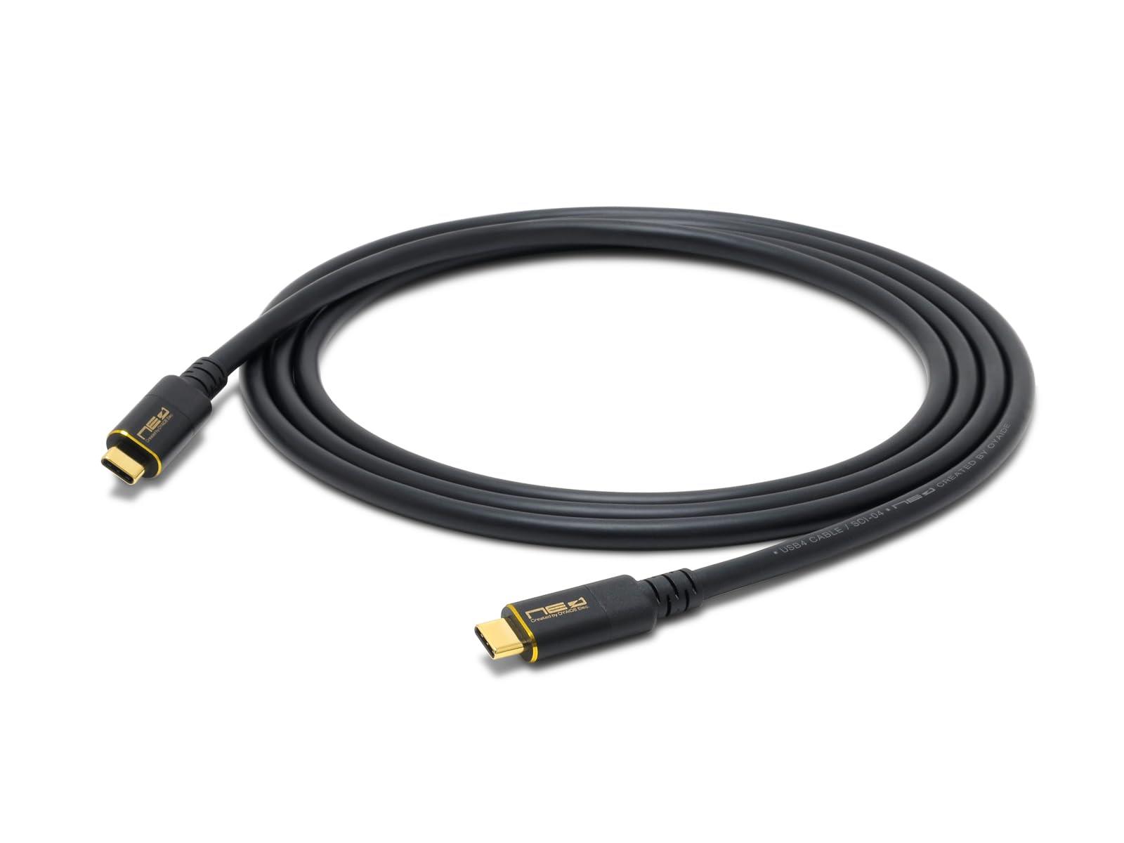 OYAIDE オヤイデ電気 SCI-04 | Thunderbolt3 互換 USB4 ケーブル USB Type-C (0.7m)
