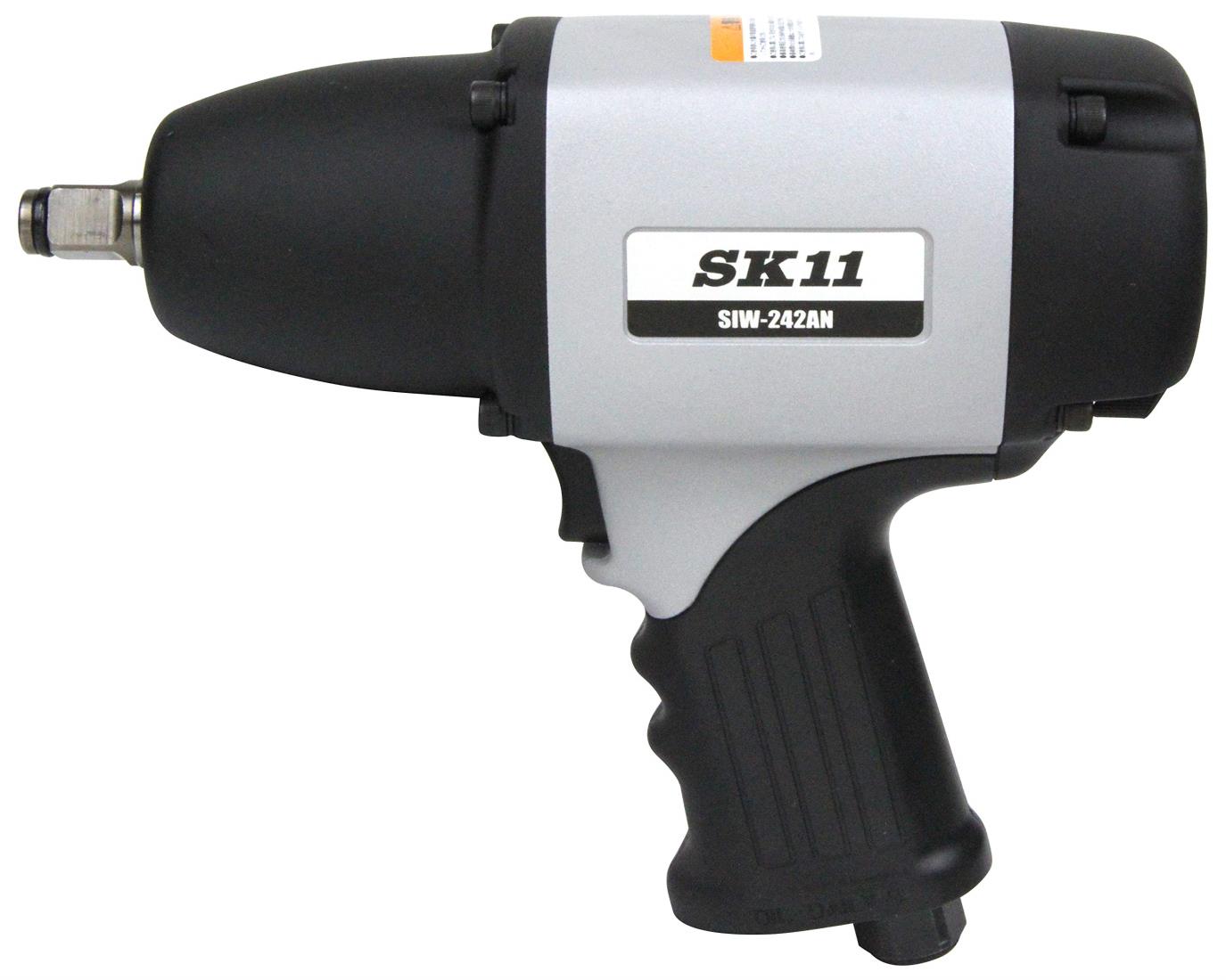 SK11(エスケー11) 強力型エアインパクトレンチ 最大トルク677N・m SIW-242AN 差込角12.7mm(1/2)｜梵たん　店