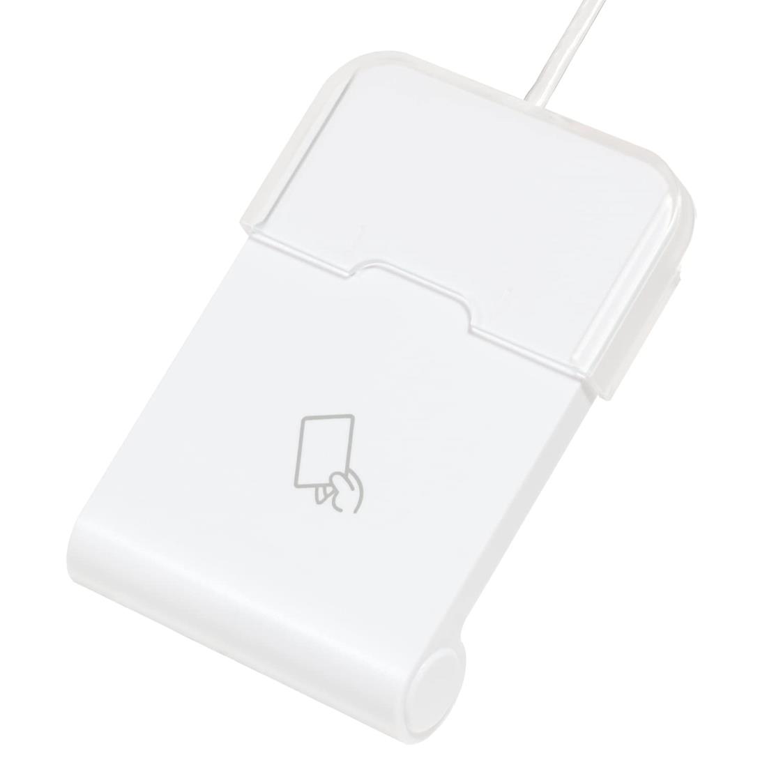 IODATA ICカードリーダーライター 確定申告 マイナンバーカード HPKIカード 電子車検証 カードホルダー付 Windows mac対応 非接触型 日本メーカー USB-NFC4S/UE
