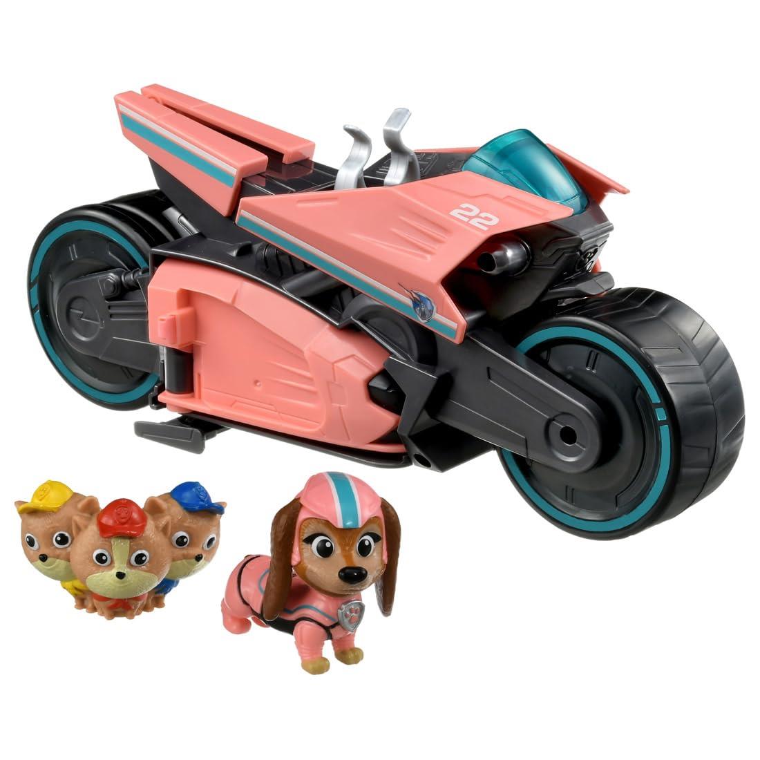 タカラトミー(TAKARA TOMY) パウパトロール ザマイティムービー リバティ マイティレスキューバイク ＆ ジュニアパトローラーズ