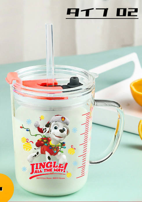 パウパトロール グッズ おしゃれ お歳暮 ガラス ギフト クリスマスプレゼント コップ プレゼント 可愛い 子供用 耐熱 計量カップ 誕生日 食器 以上節約 子供用