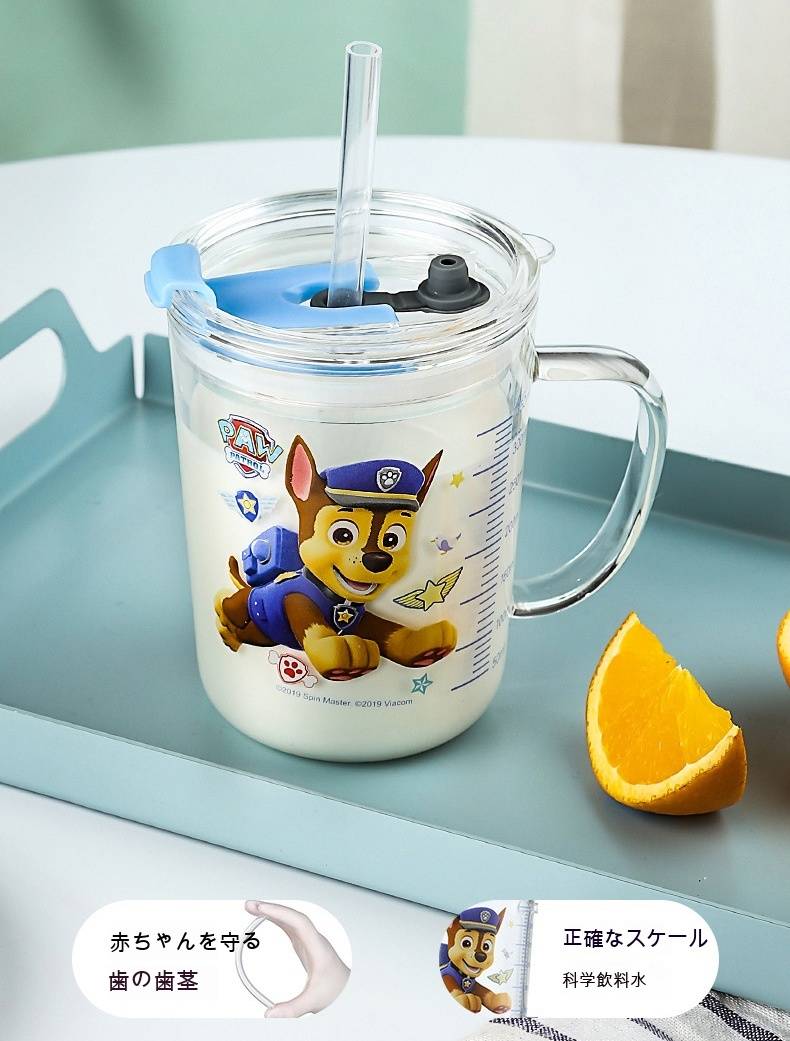 パウパトロール グッズ おしゃれ お歳暮 ガラス ギフト クリスマスプレゼント コップ プレゼント 可愛い 子供用 耐熱 計量カップ 誕生日 食器 以上節約 子供用