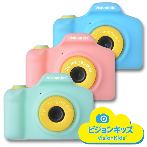 楽天市場 Visionkids Happicamu Plus ヴィジョンキッズ ハピカム プラス 子供用カメラ トイカメラ 00万画素 インカメ付き Bonz楽天市場店