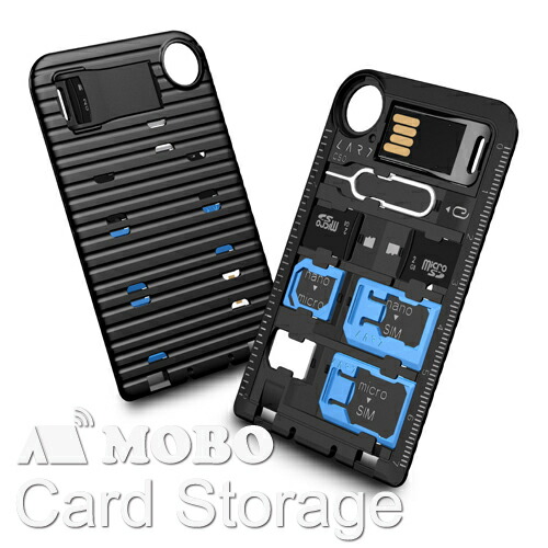 楽天市場 Simカード 変換アダプタmobo Card Storage モボ カードストレージ 送料無料 メール便 Microsdカードリーダー Microsim 標準sim Nanosim Sim取り出しピン Microsdカードホルダー Bonz楽天市場店