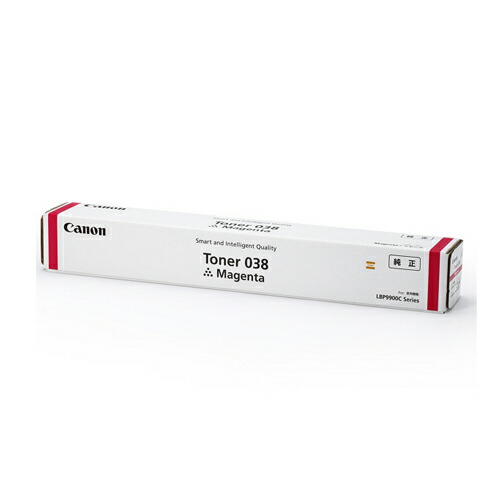 トナーカートリッジCANON キヤノン トナー 038 マゼンタ 完全無欠品TONER 038 Mレーザートナーカートリッジ 加農砲【代引っ張ること不可】