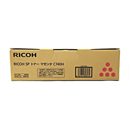 トナーカートリッジリコー RICOH SP C740H マゼンタ 純正品レーザートナーカートリッジ【代引き不可】|BONZ店