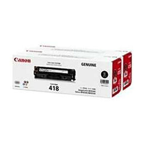 トナーカートリッジCANON キヤノン 418VP 純正品CRG-418BLKVPレーザートナーカートリッジ 2個パック キャノン【代引き不可】|BONZ店