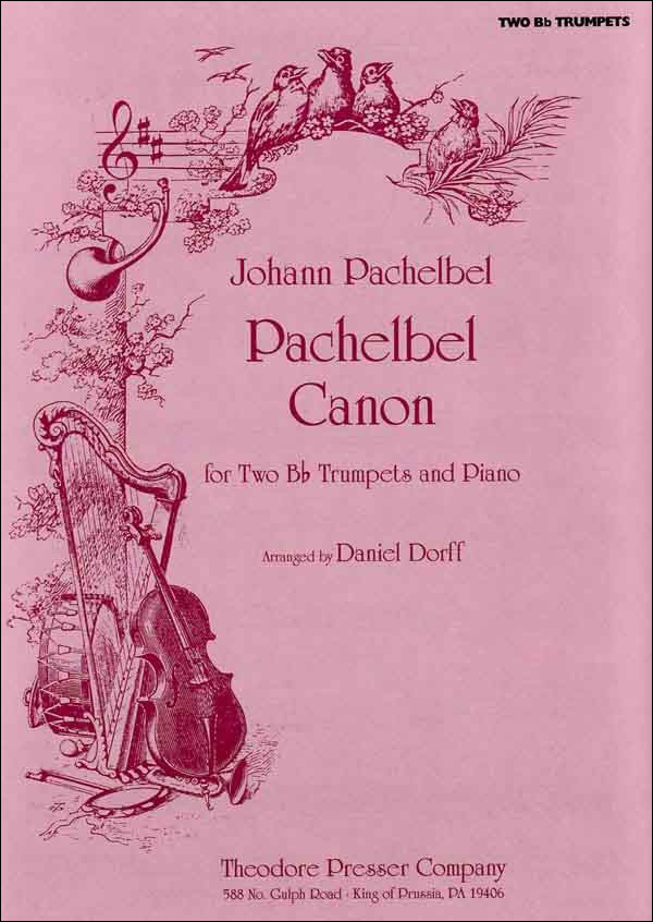 楽天ブックス 輸入楽譜 パッヘルベル Johann パッヘルベルのカノン 2本のトランペットとピアノ用編曲 Dorff編 パッヘルベル Johann 本