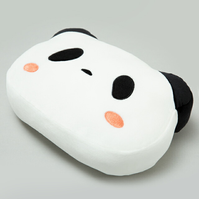 お買いものパンダ】 顔型クッション
