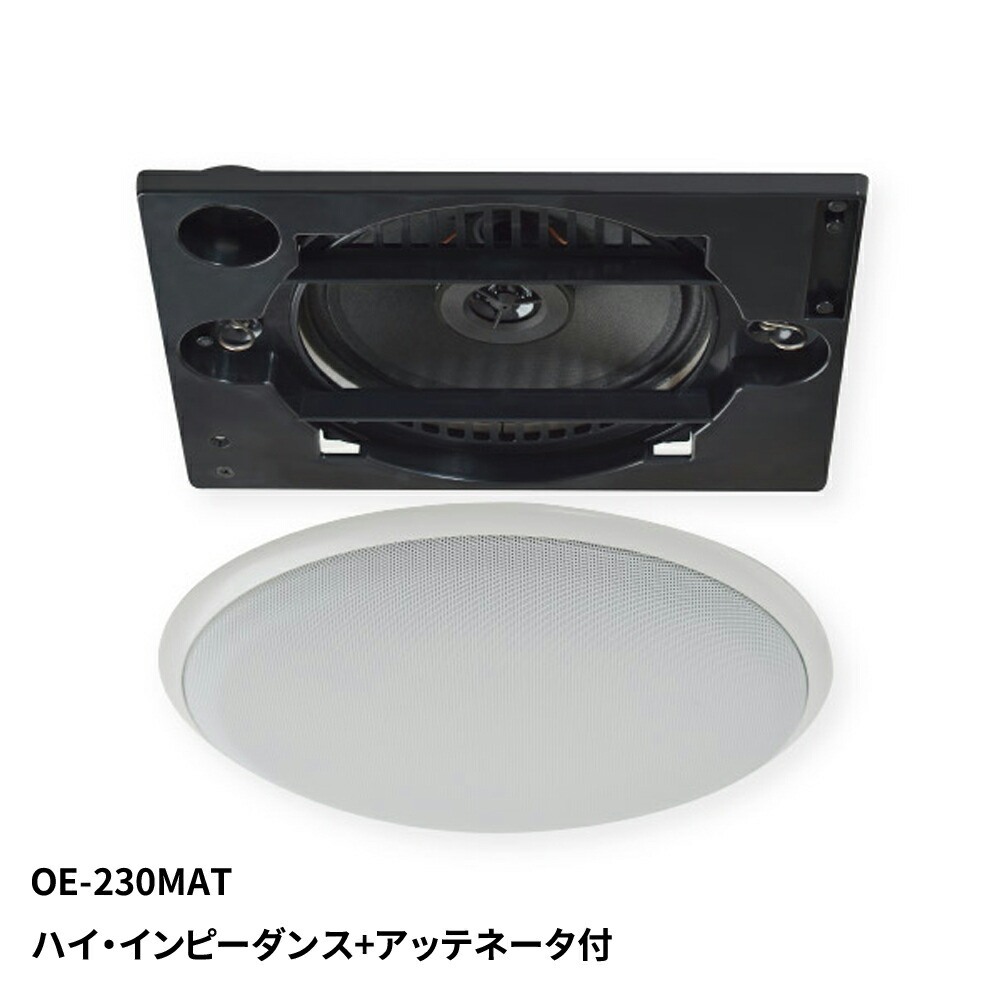 MASSIVE マッシブ OE-H307 耐熱スピーカー 壁掛型 ハイ 2個 MASSIVE