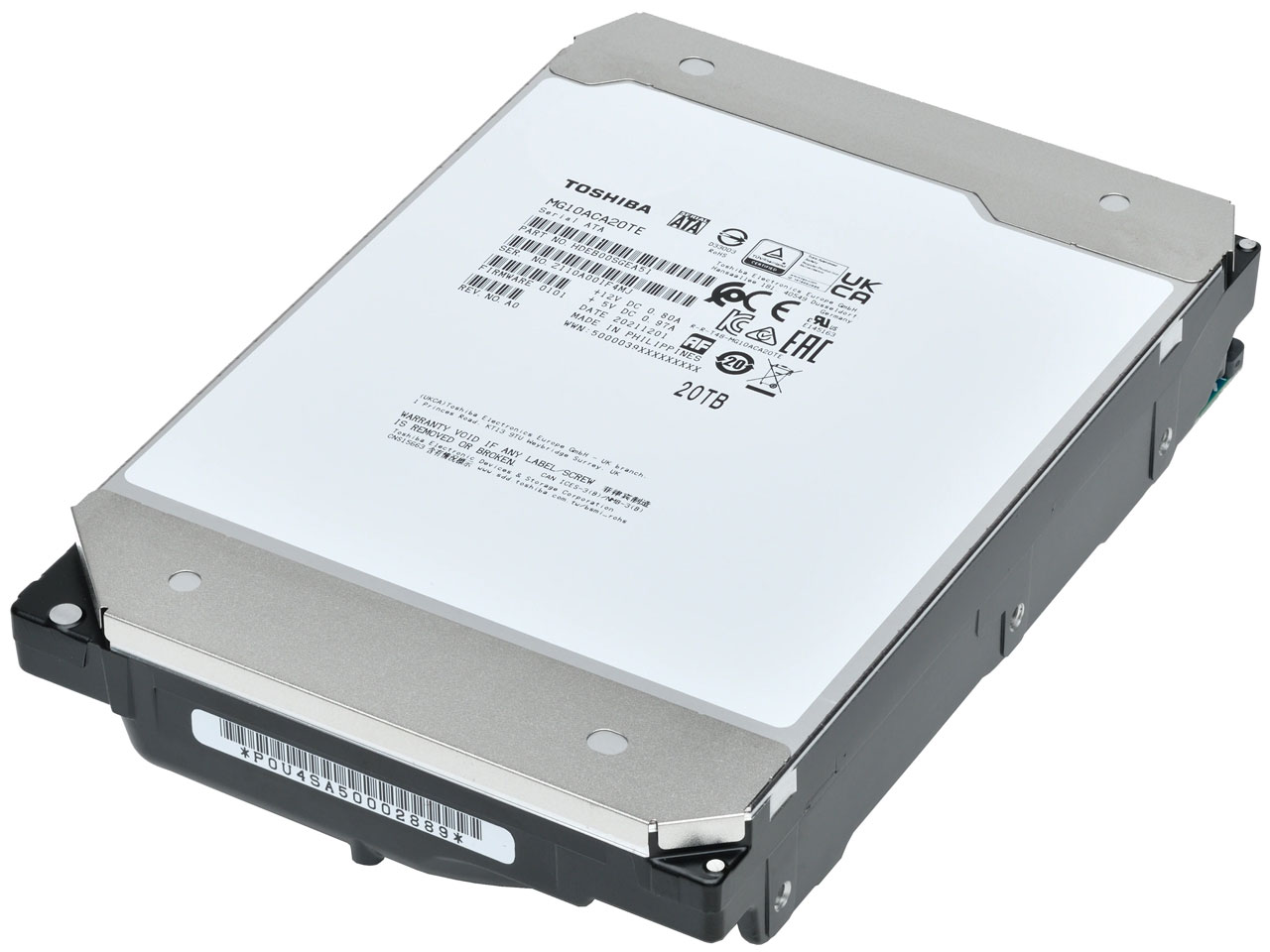 ブックス: 3.5インチ内蔵HDD20TB SATA MG10ACA20TE - TOSHIBA - 4582353600060 : PCソフト・周辺機器