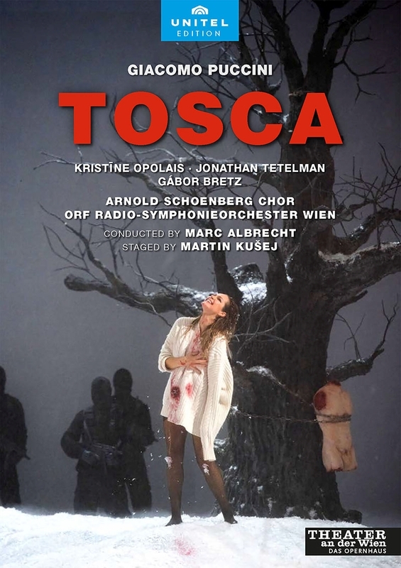 【輸入盤】『トスカ』全曲　クシェイ演出、M.アルブレヒト＆ウィーン放送交響楽団、クリスティーネ・オポライス、ジョナサン・テテルマン、他（2022画像