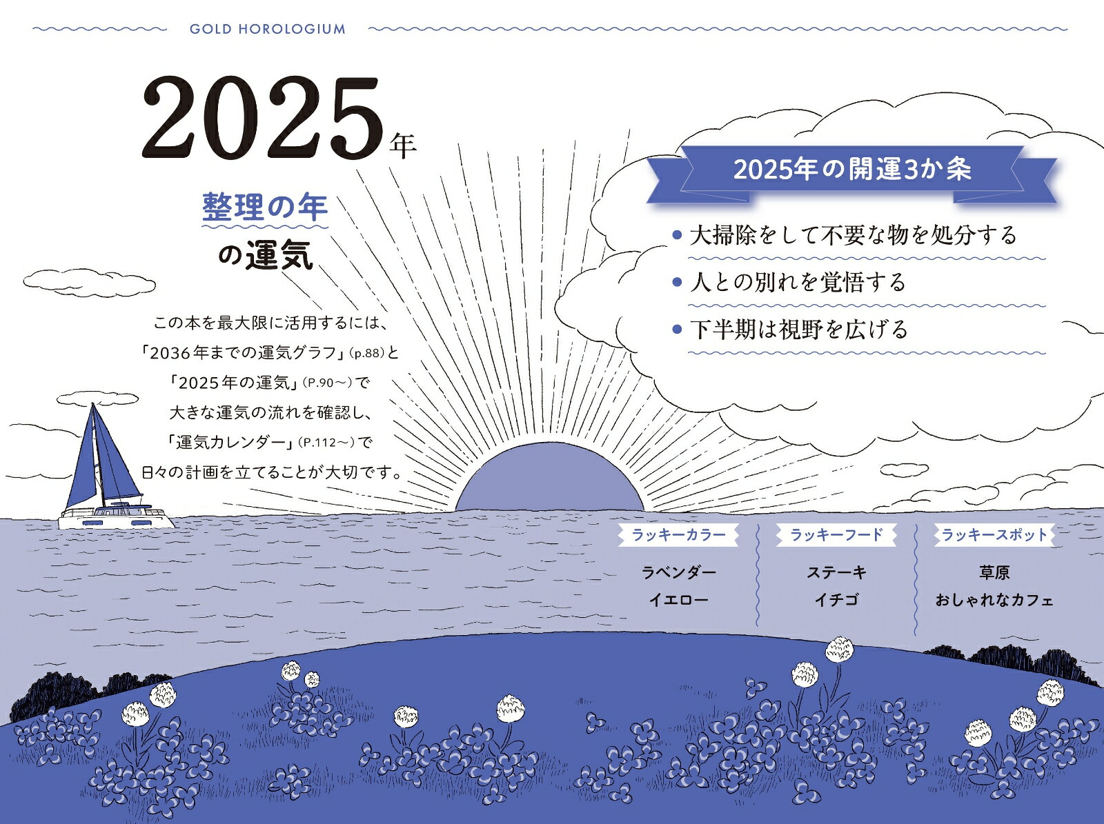 ゲッターズ飯田の五星三心占い2025 金の時計座 画像2