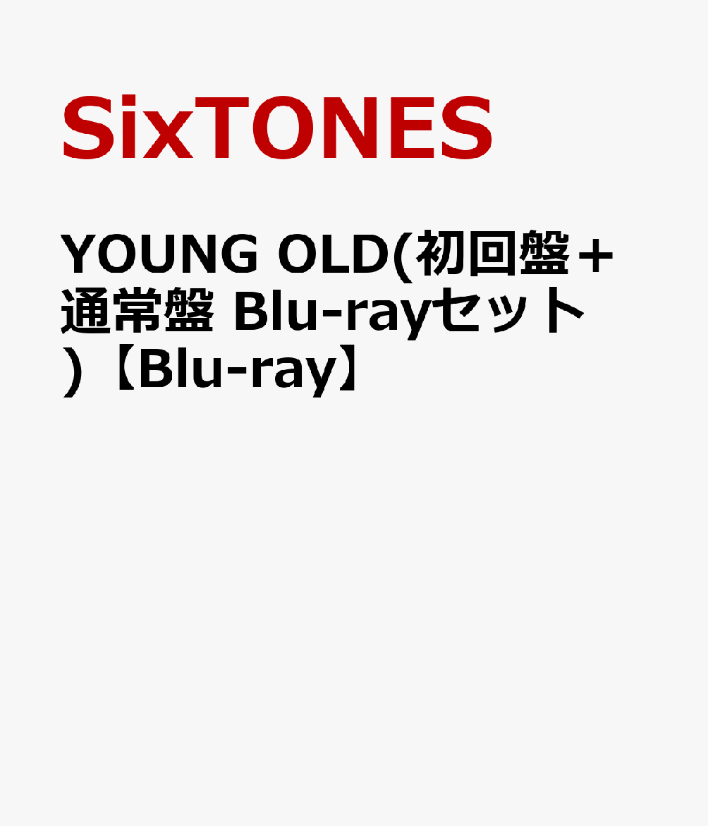 YOUNGOLD(ס̾Blu-rayå)Blu-ray[SixTONES]
