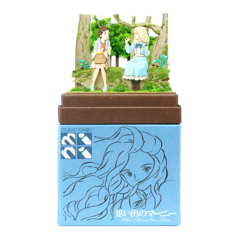 みにちゅあーとキット スタジオジブリmini 『思い出のマーニー』 【きのこの森】 ノンスケール 【MP07-113】 (ペーパークラフト)画像