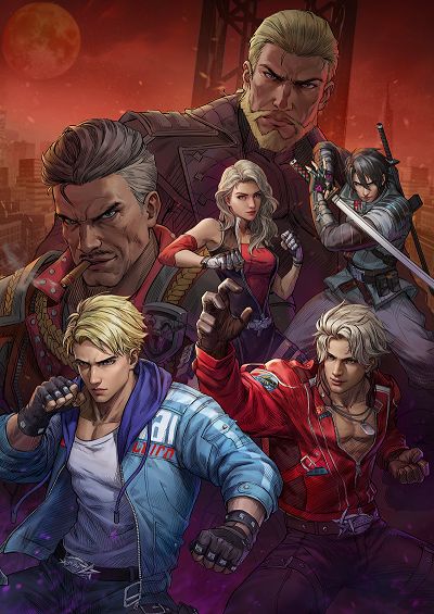 【特典】ダブルドラゴン リヴァイブ　Switch版(【早期購入封入特典】DLコード『ダブルドラゴンドッジボール』)画像