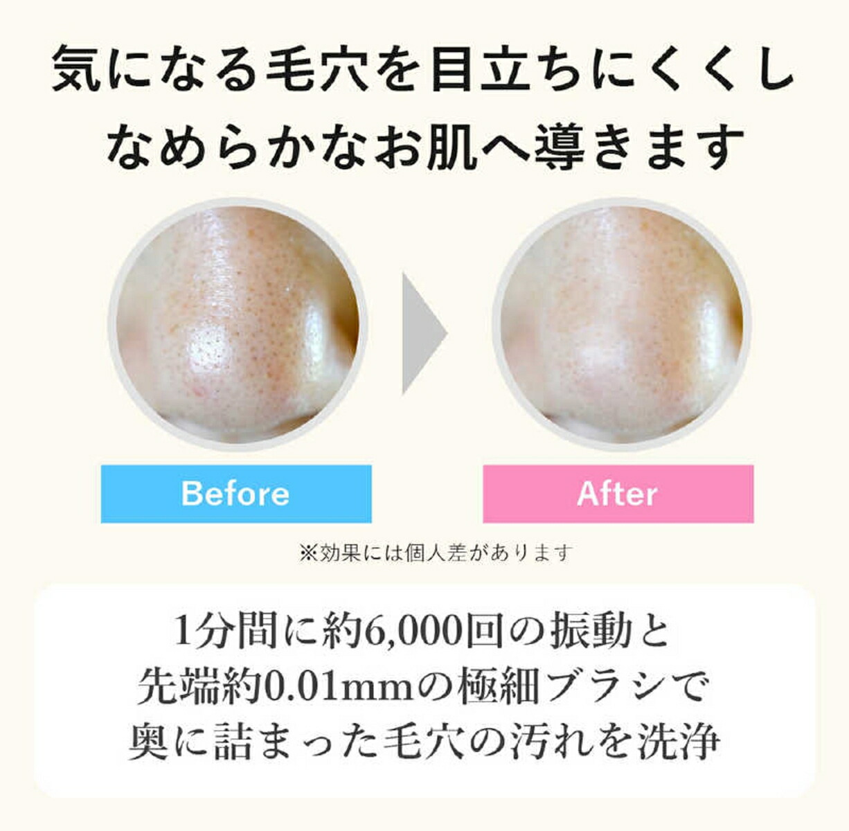 TOUCHBeauty電動洗顔ブラシソニックフェイシャルクリーン【超音波美顔器】TB-1781