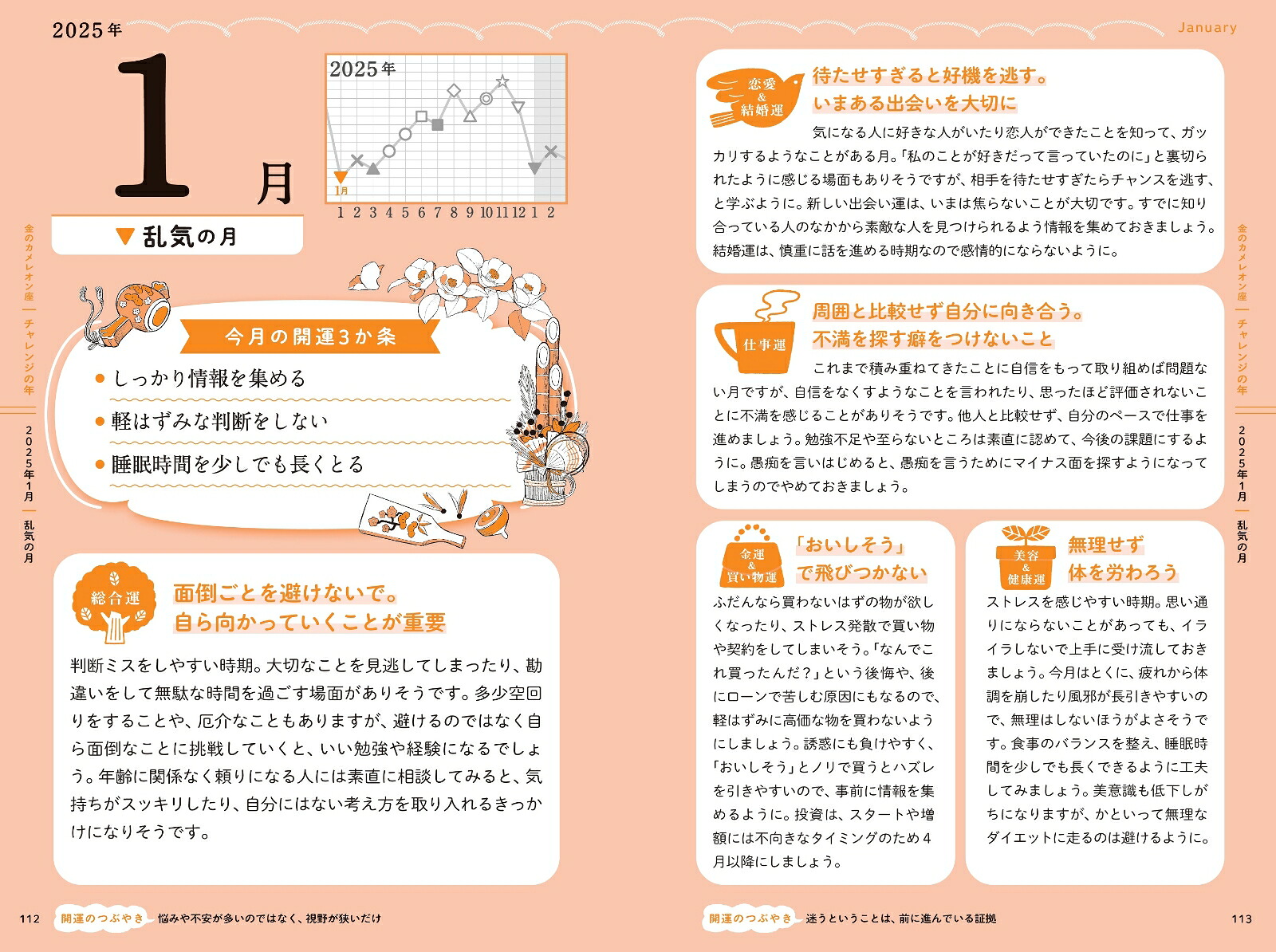 ゲッターズ飯田の五星三心占い2025金のカメレオン座[ゲッターズ飯田]