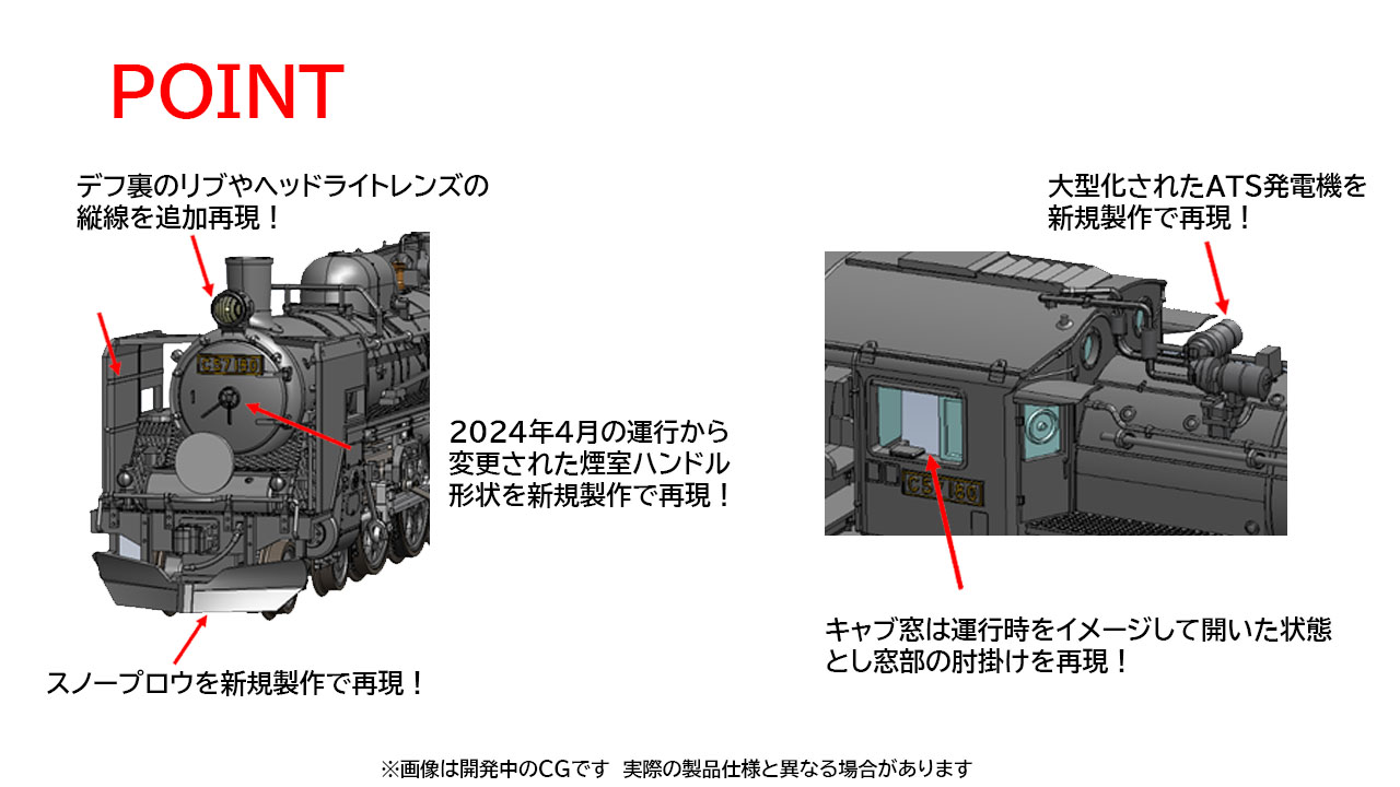 楽天ブックス: TOMIX JR C57形蒸気機関車 (180号機) 【2011】 (鉄道模型 Nゲージ) - 玩具
