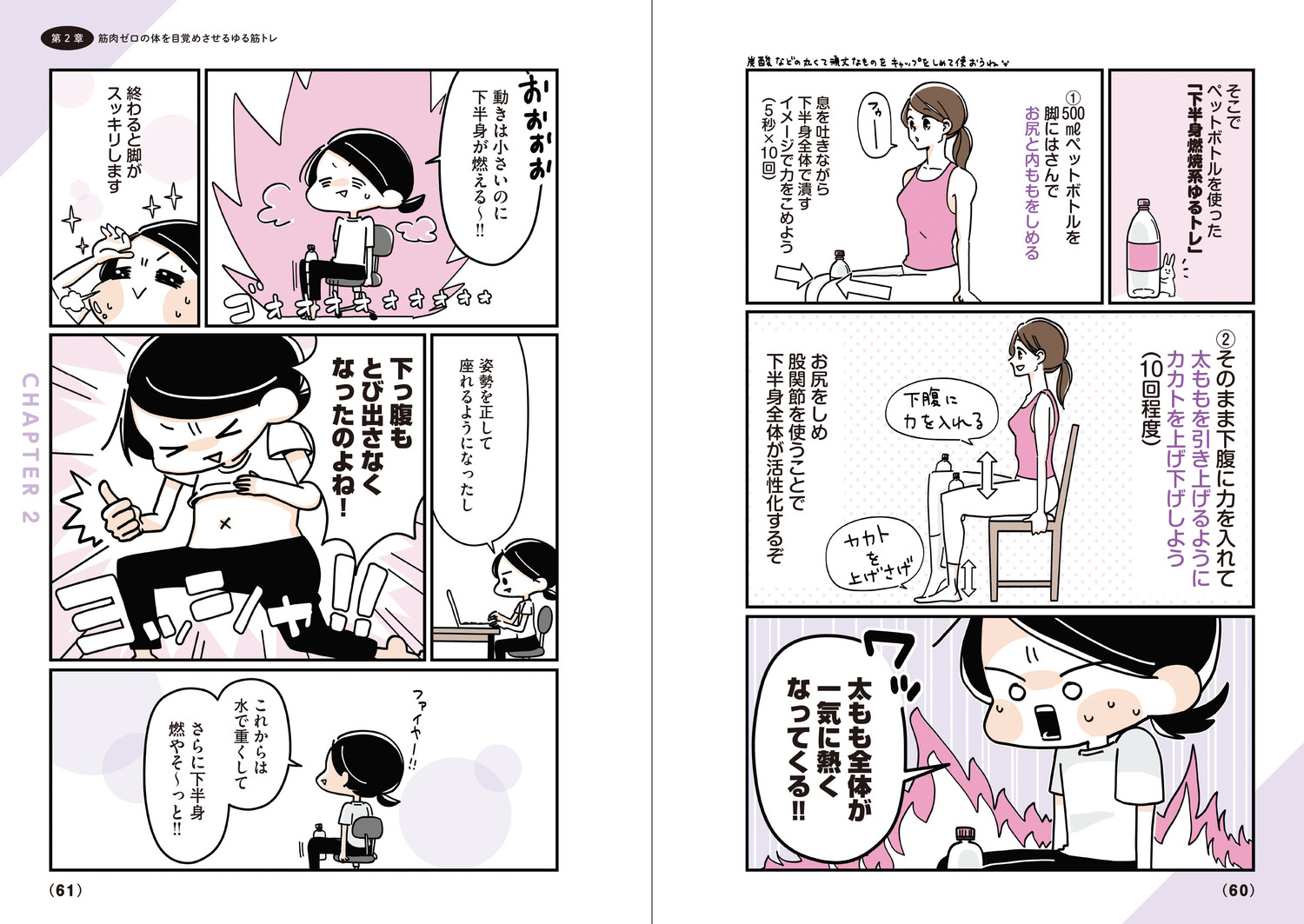 筋肉ゼロでもできるズボラゆるトレ[いしかわひろこ]