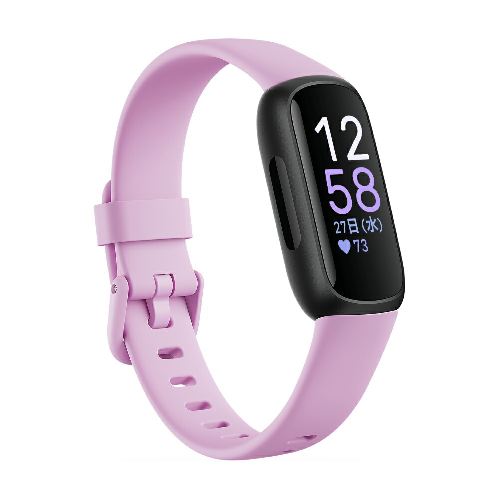 FitbitInspire3,LilacBliss/BlackFRCJK