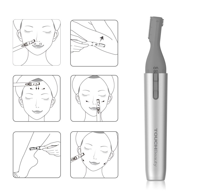TOUCHBeautyフェイストリマーパールホワイトTB-1658W