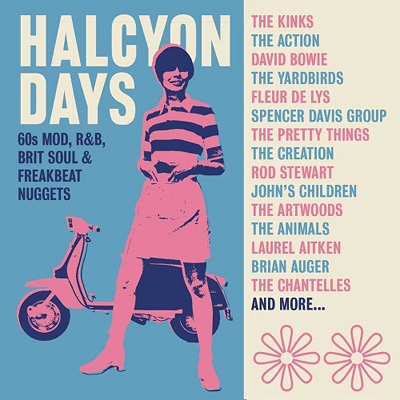 【輸入盤】Halcyon Days: 60s Mod, R & B, Brit Soul & Freakbeat Nuggets (Clamshell Boxset) (3CD)画像