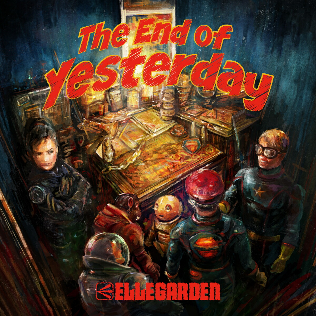 ELLEGARDEN The End of Yesterdayステッカー - ミュージシャン