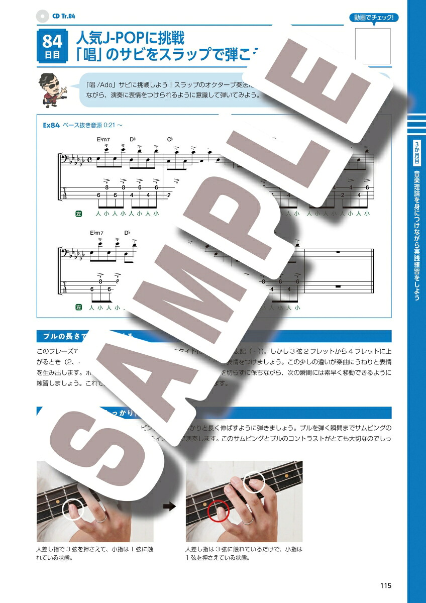 1日5分ではじめるエレキベース超入門～弾けるようになるための3か月プラン！～[Park]
