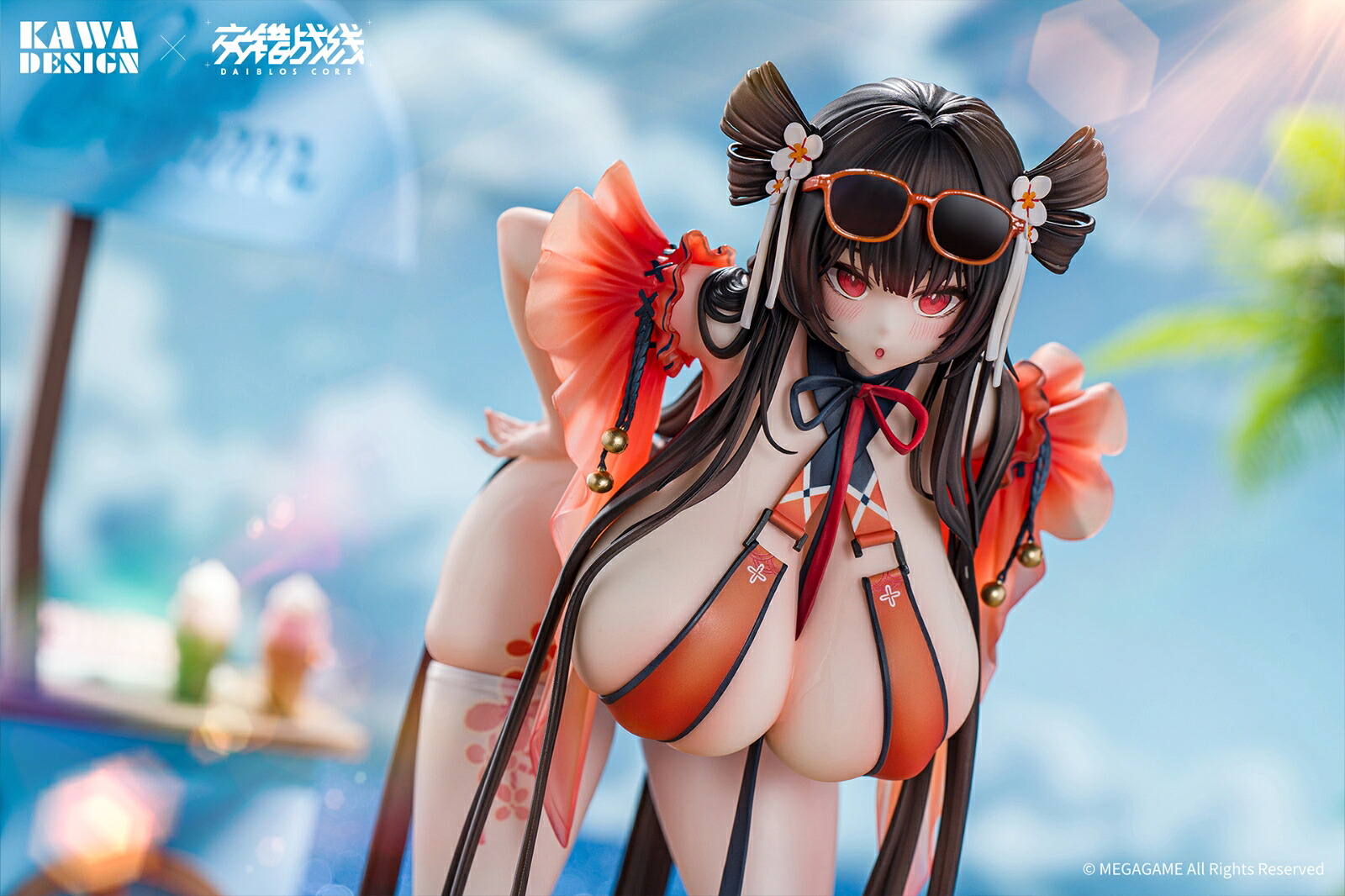 『ダイブロス・コア』マレルージュ落梅の宴水濡れver.1/6完成品フィギュア(フィギュア)