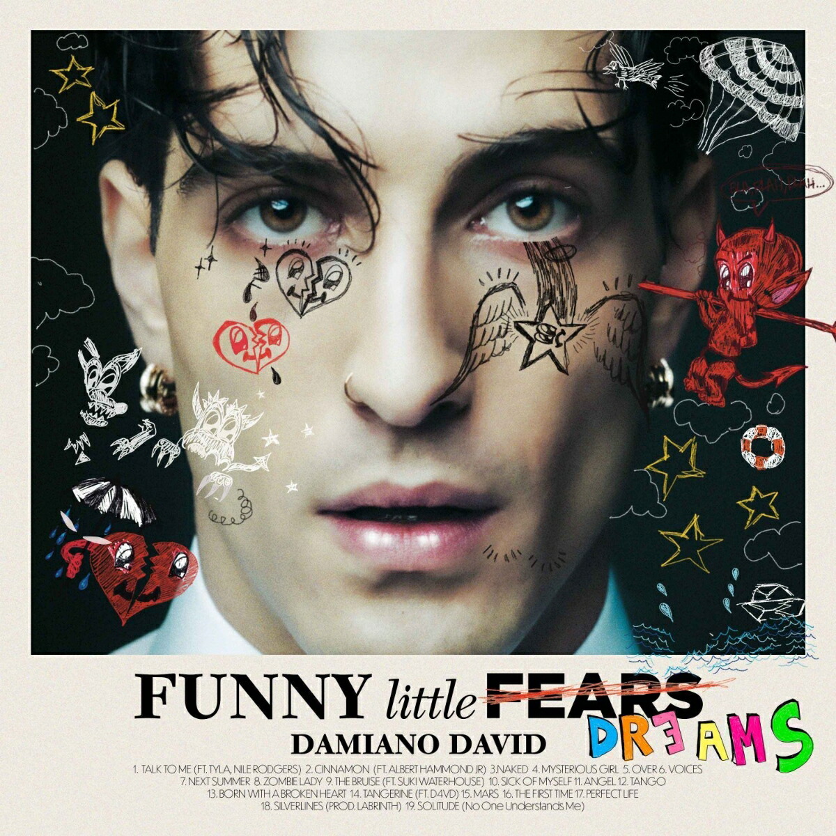【定価・特典付き】ダミアーノ・デイヴィッド #1　ファニー・リトル・フィアーズ Amazon.co.jp: FUNNY little FEARS: ミュージック