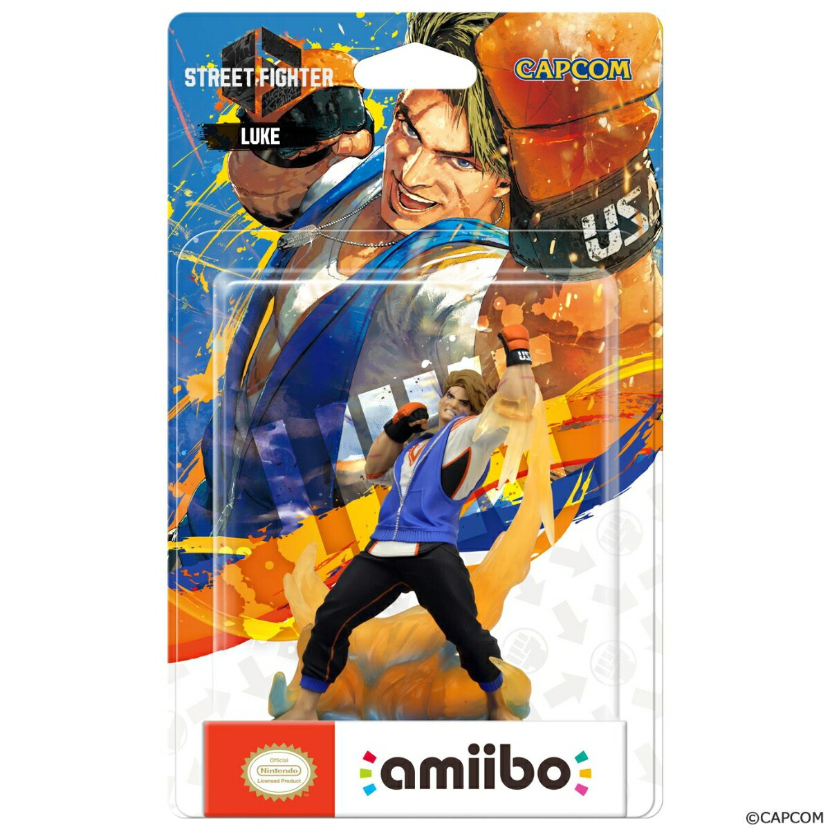 amiibo ルーク【ストリートファイター6】 （ストリートファイターシリーズ）画像