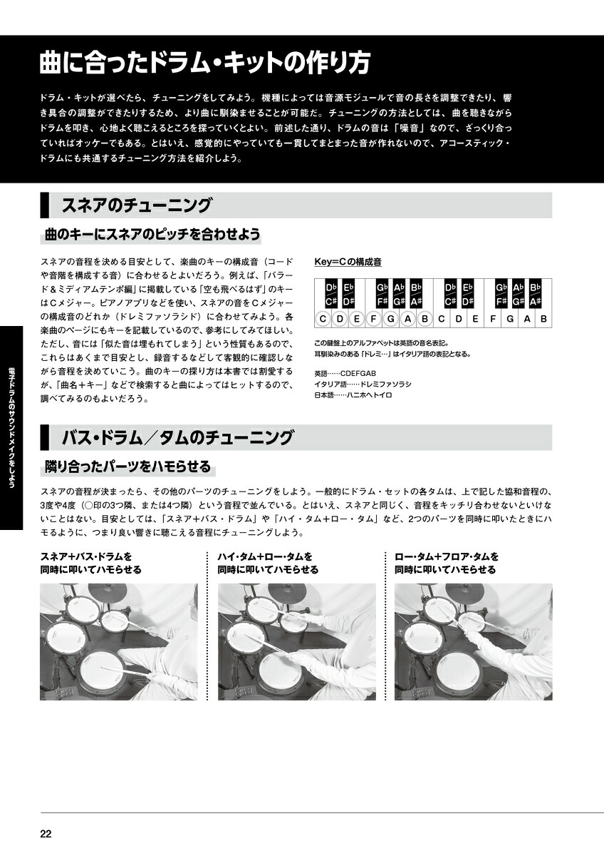 初心者でも3パターンから叩ける！電子ドラムで定番ソング～バラード＆ミディアムテンポ編～[森谷亮太]