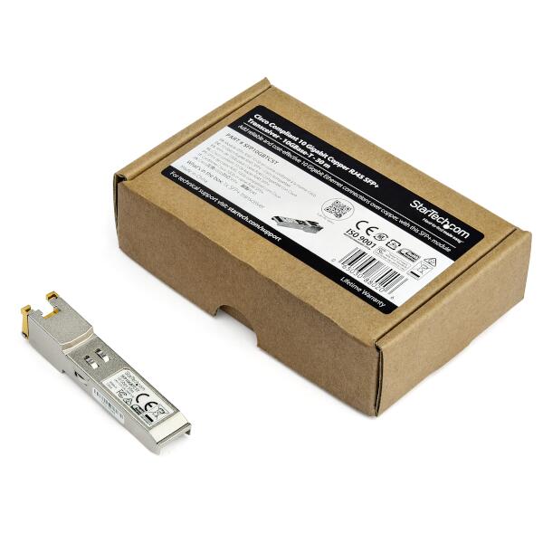 ブックス: SFP+モジュール／Cisco製品SFP-10GB-TC互換／10GBASE-T準拠 銅線トランシーバ - StarTech.com - 0065030880206 : PCソフト・周辺機器