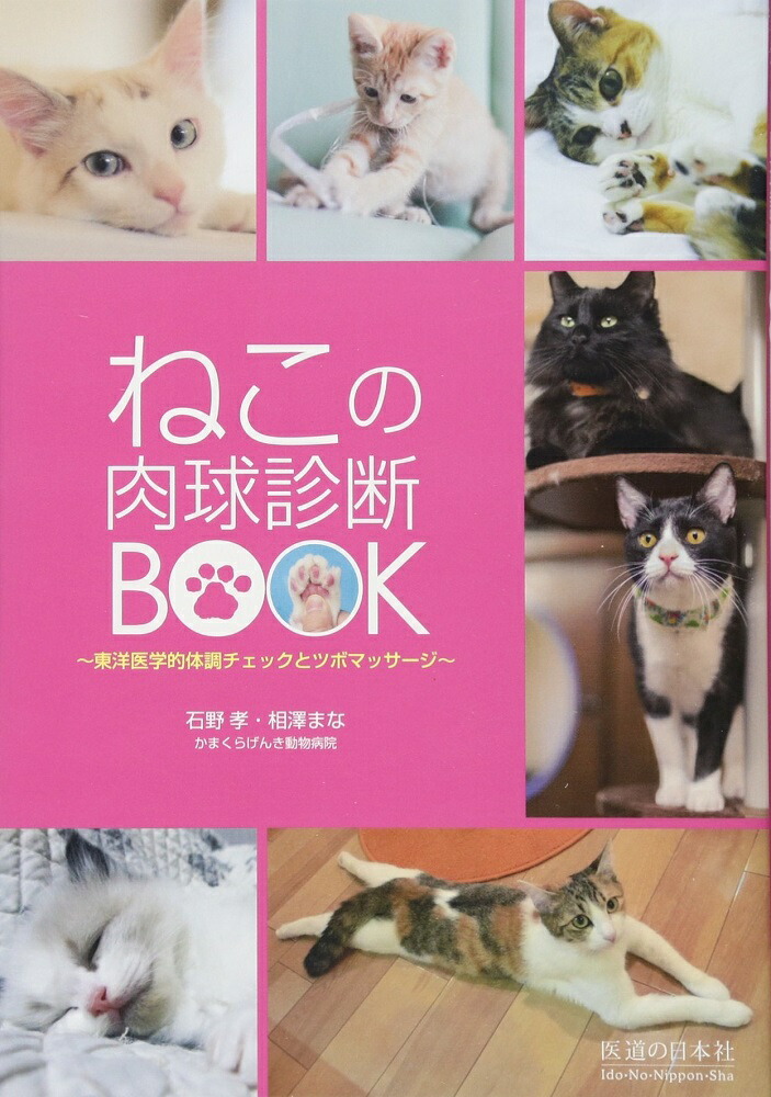 楽天ブックス ねこの肉球診断book 東洋医学的体調チェックとツボマッサージ 石野 孝 本