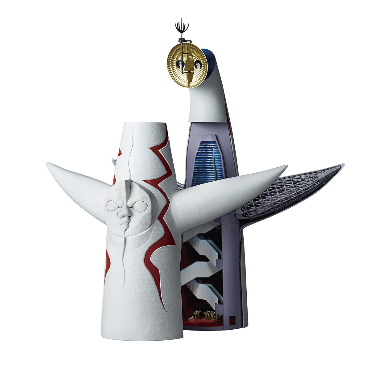 ARTPLA 1/200 太陽の塔 TOWER OF THE SUN プラモデル ARTPLA 太陽の塔 TOWER OF THE SUN｜プラモケイ｜海洋堂