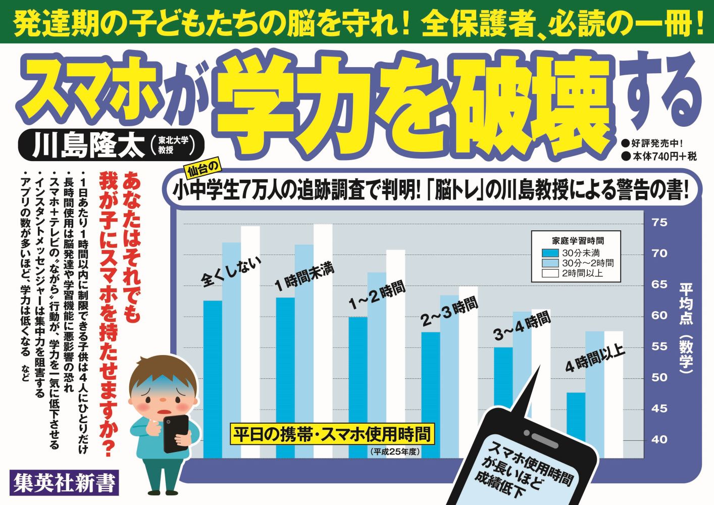 スマホが学力を破壊する（集英社新書）[川島隆太]