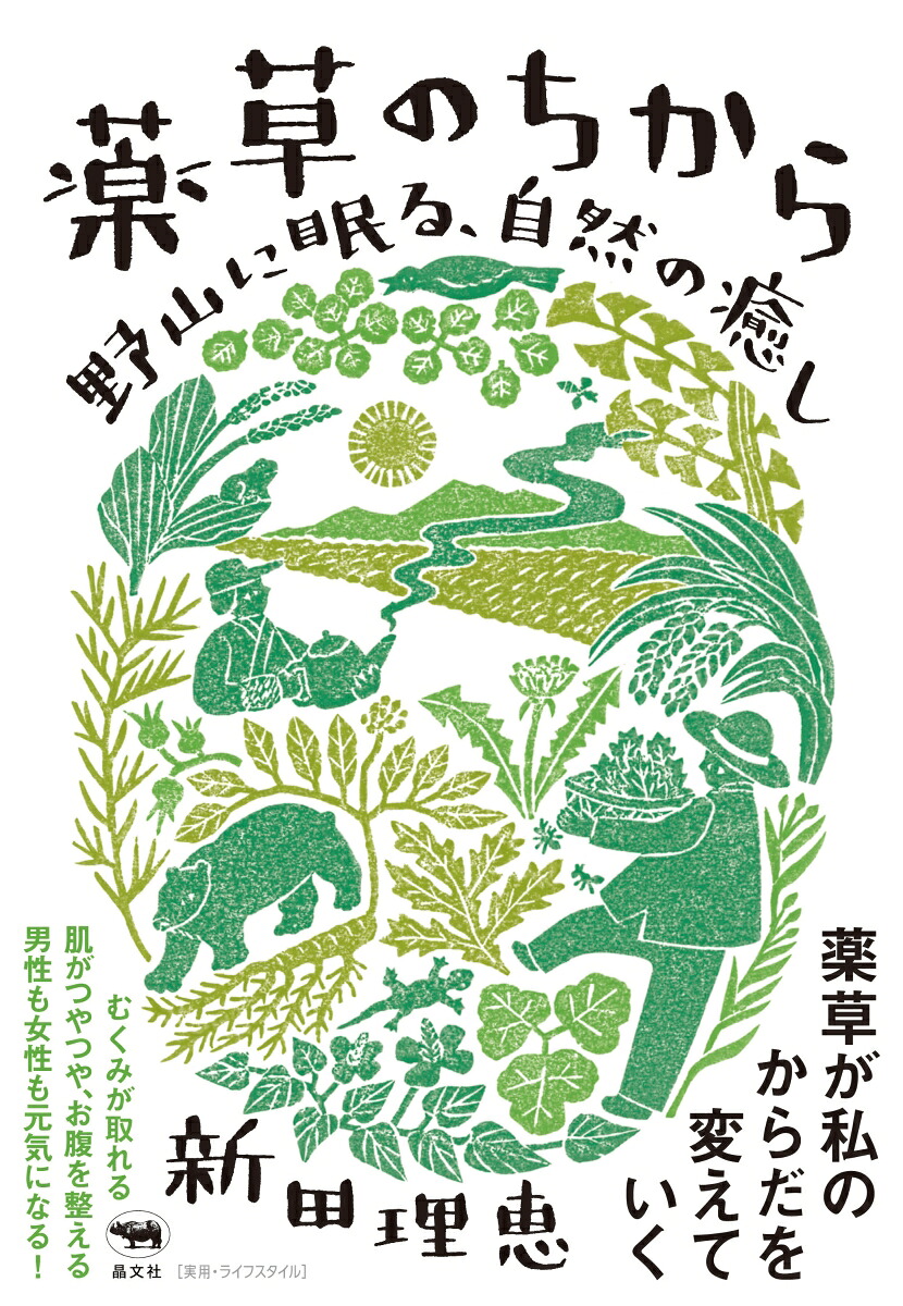薬草のちから野山に眠る、自然の癒し[新田理恵]