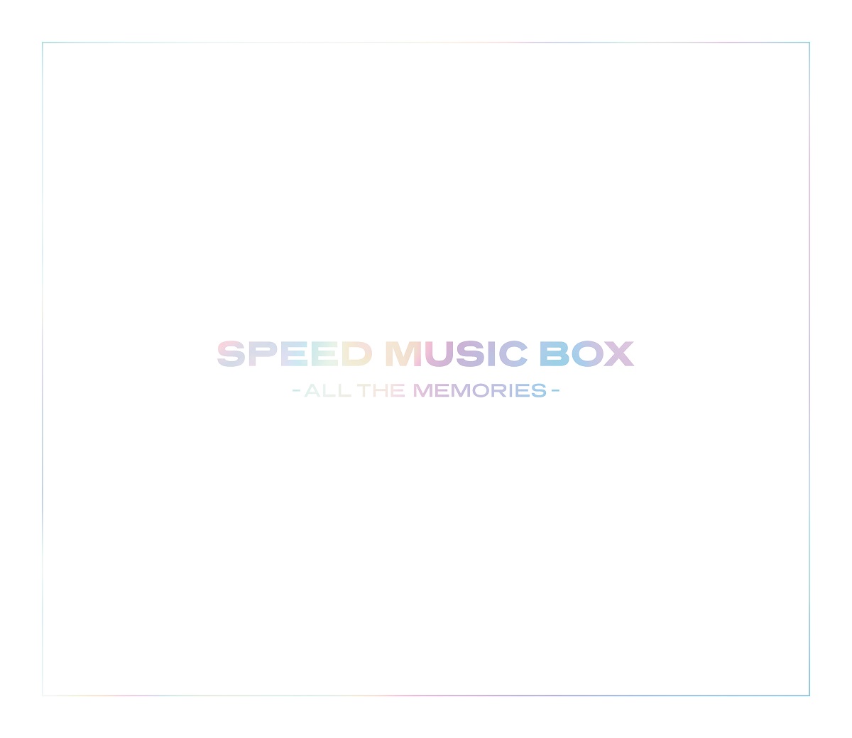 ブックス: SPEED MUSIC BOX - ALL THE MEMORIES - - SPEED - 4988064980253 : CD