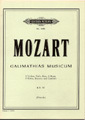 【輸入楽譜】モーツァルト, Wolfgang Amadeus: ガリマティアス・ムジクム「クオドリベット」 KV 32/Einstein編: 指揮者用大型スコア画像
